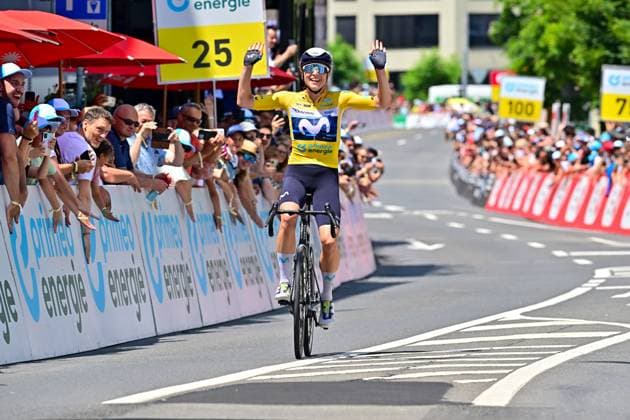 Marlen Reusser wins Tour de Suisse Women 2025 Marlen Reusser SUI Switzerland, Switzerland Moviestar Team wins stage 4 of the 5 Tour de Suisse Women 2025 UCI Women™s WorldTour 2025 on June 15, 2025 from Küssnacht to Küssnacht 129.4 kilometers overall victory