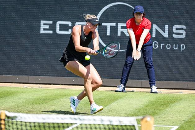Ashlyn Krueger USA, Berlin Tennis Open by HYLO 2025, Berlin, LTTC Rot Weiß , 15 06 2025, Copyright: xClaudioxGärtnerx