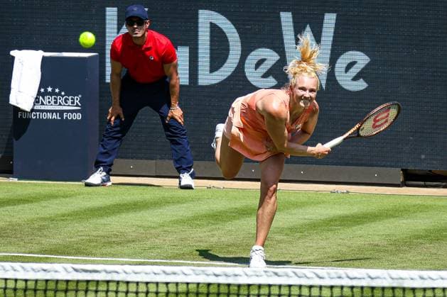 Katerina Siniakova CZE, Berlin Tennis Open by HYLO 2025, Berlin, LTTC Rot Weiß , 15 06 2025, Copyright: xClaudioxGärtnerx
