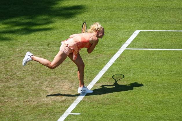 Katerina Siniakova CZE, Berlin Tennis Open by HYLO 2025, Berlin, LTTC Rot Weiß , 15 06 2025, Copyright: xClaudioxGärtnerx