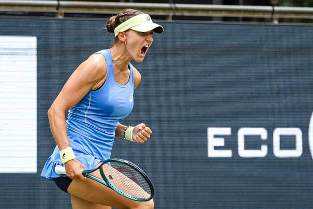 Rebeka Masarova SUI, Berlin Tennis Open by HYLO 2025, Berlin, LTTC Rot Weiß , 15 06 2025, Copyright: xClaudioxGärtnerx