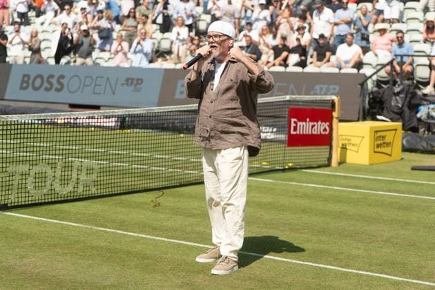 DJ Ötzi, Performance, Show, Alexander Zverev vs Taylor Fritz, Tennis, ATP Tournament, Boss Open, Center Court, Final, 15 06 2025, Alexander Zverev vs Taylor Fritz, Tennis, ATP Tournament, Boss Open, Center Court, Final, 15 06 2025, Stuttgart Copyright: xEibner-Pressefoto EdwardxCheungx EP_ECG