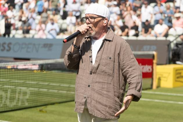 DJ Ötzi, Performance, Show, Alexander Zverev vs Taylor Fritz, Tennis, ATP Tournament, Boss Open, Center Court, Final, 15 06 2025, Alexander Zverev vs Taylor Fritz, Tennis, ATP Tournament, Boss Open, Center Court, Final, 15 06 2025, Stuttgart Copyright: xEibner-Pressefoto EdwardxCheungx EP_ECG