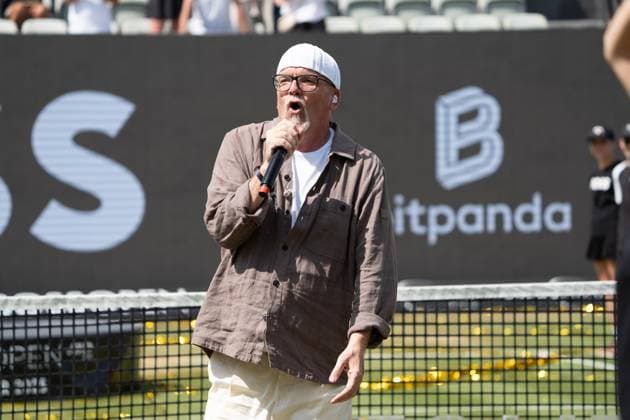 DJ Ötzi, BOSS Open, Alexander Zverev vs Taylor Fritz, Tennis, ATP Tournament, Boss Open, Center Court, Final, 15 06 2025, Alexander Zverev vs Taylor Fritz, Tennis, ATP Tournament, Boss Open, Center Court, Final, 15 06 2025, Stuttgart Copyright: xEibner-Pressefoto EdwardxCheungx EP_ECG