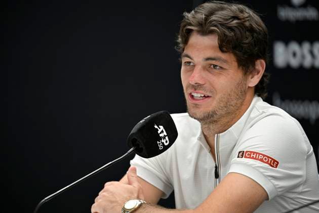 PK Press Conference Taylor Fritz USA Portrait Tennis Men BOSS Open ATP 250 Stuttgart 2025 Weissenhof BOSS Open ATP 250 Stuttgart 2025