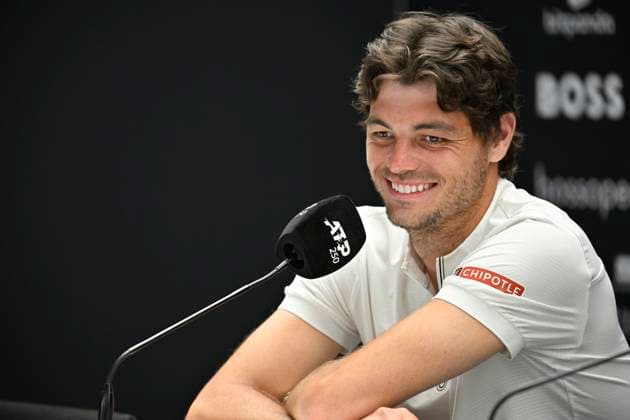 PK Press Conference Taylor Fritz USA Portrait Tennis Men BOSS Open ATP 250 Stuttgart 2025 Weissenhof BOSS Open ATP 250 Stuttgart 2025