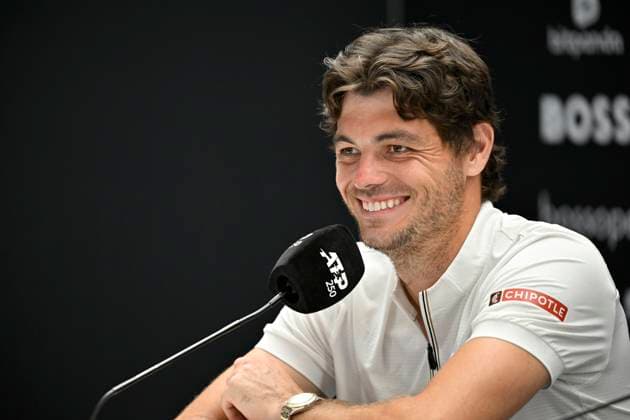 PK Press Conference Taylor Fritz USA Portrait Tennis Men BOSS Open ATP 250 Stuttgart 2025 Weissenhof BOSS Open ATP 250 Stuttgart 2025