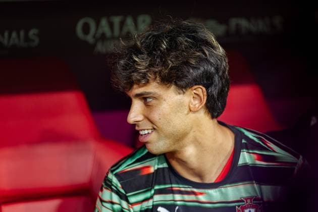 Portugal Vs Spain during the UEFA Nations League 2025 final match in Munich, Germany Joao Felix of Portugal seen during the UEFA Nations League 2025 final match between Portugal and Spain at Munich Football Arena in Munich, Germany. Copyright: xMikolajxBarbanellx