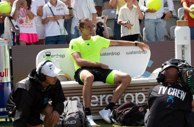 15 06 25 Tennis BOSS Open Stuttgart Weissenhof 2025 Germany, Stuttgart, 15 06 2025, Tennis, BOSS Open Stuttgart Weissenhof 2025 Alexander Zverev