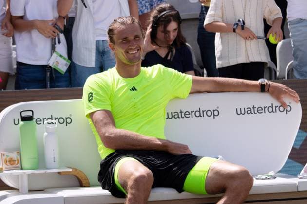 15 06 25 Tennis BOSS Open Stuttgart Weissenhof 2025 Germany, Stuttgart, 15 06 2025, Tennis, BOSS Open Stuttgart Weissenhof 2025 Alexander Zverev