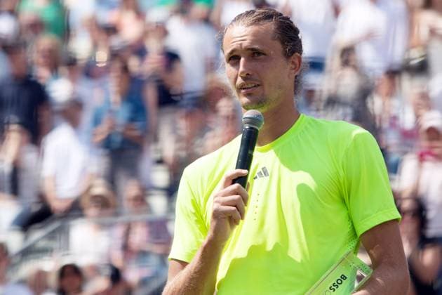 15 06 25 Tennis BOSS Open Stuttgart Weissenhof 2025 Germany, Stuttgart, 15 06 2025, Tennis, BOSS Open Stuttgart Weissenhof 2025 Alexander Zverev