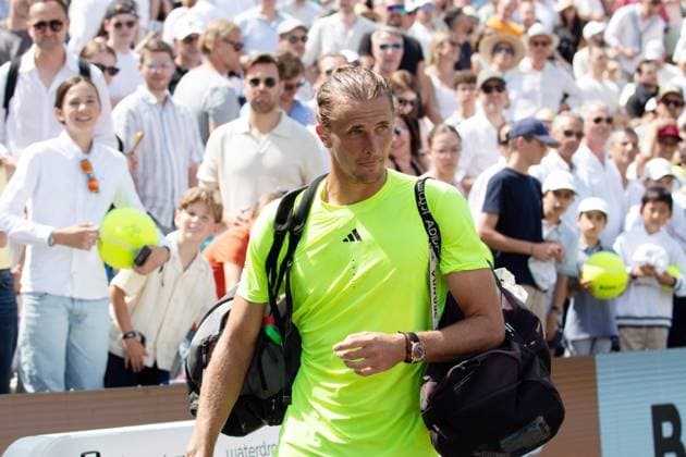 15 06 25 Tennis BOSS Open Stuttgart Weissenhof 2025 Germany, Stuttgart, 15 06 2025, Tennis, BOSS Open Stuttgart Weissenhof 2025 Alexander Zverev