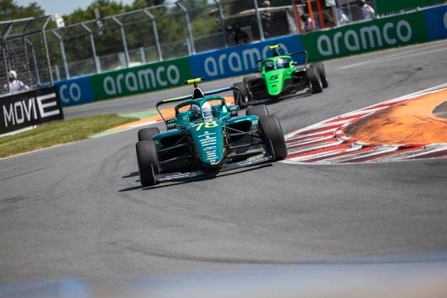 AUTO - F1 ACADEMY 2025 - MONTREAL 78 HAUSMANN Tina (swi), Prema Racing, Supporter by Aston Martin, Tatuus F4-T421, action during the 4th round of the 2025 F1 Academy Championship from June 14 to 16, 2025 on the Circuit Gilles Villeneuve, in MontrÃ al, Canada - MontrÃ alCanada  Copyright: xAlexisxPerrinx