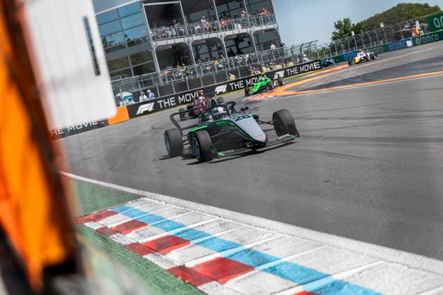 AUTO - F1 ACADEMY 2025 - MONTREAL 28 PIN Doriane (fra), Prema Racing, Supporter by Mercedes, Tatuus F4-T421, action during the 4th round of the 2025 F1 Academy Championship from June 14 to 16, 2025 on the Circuit Gilles Villeneuve, in MontrÃ al, Canada - MontrÃ alCanada  Copyright: xAlexisxPerrinx