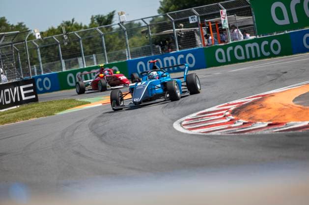 AUTO - F1 ACADEMY 2025 - MONTREAL 57 BLOCK Lia (usa), ART Grand Prix, Tatuus F4-T421, action during the 4th round of the 2025 F1 Academy Championship from June 14 to 16, 2025 on the Circuit Gilles Villeneuve, in MontrÃ al, Canada - MontrÃ alCanada  Copyright: xAlexisxPerrinx