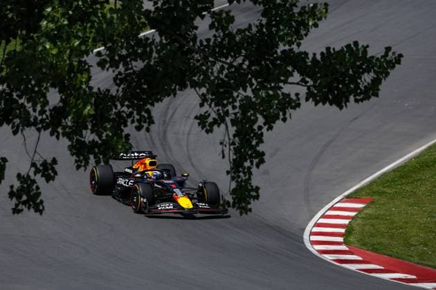 F1 - CANADIAN GRAND PRIX 2025 01 VERSTAPPEN Max (nld), Red Bull Racing RB21, action during the Formula 1 Pirelli Grand Prix du Canada 2025, 10th round of the 2025 FIA Formula One World Championship, WM, Weltmeisterschaft from June 14 to 16, 2025 on the Circuit Gilles Villeneuve, in MontrÃ al, Canada - MontrCanada  Copyright: xFLORENTxGOODENx