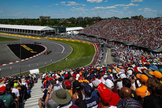 F1 - CANADIAN GRAND PRIX 2025 01 VERSTAPPEN Max (nld), Red Bull Racing RB21, action during the Formula 1 Pirelli Grand Prix du Canada 2025, 10th round of the 2025 FIA Formula One World Championship, WM, Weltmeisterschaft from June 14 to 16, 2025 on the Circuit Gilles Villeneuve, in MontrÃ al, Canada - MontrCanada  Copyright: xFLORENTxGOODENx