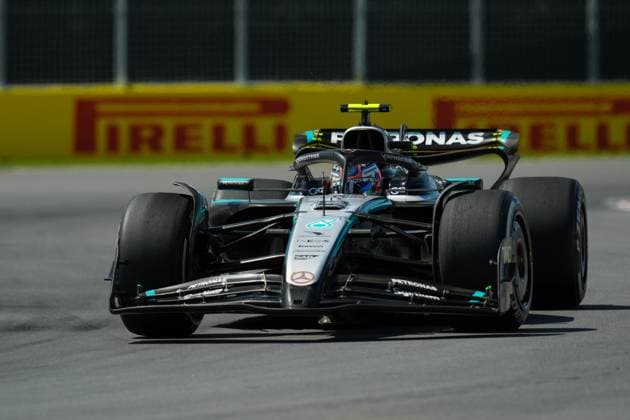 Kimi Antonelli (ITA), Mercedes-AMG Petronas F1 Team, 12 during Pirelli Grand Prix du Canada 2025, Formula 1 Championship in Montreal, Canada, June 15 2025  Copyright: xScottxColeman IPAxSportx xipa-agency.netx xx IPA_59106065 IPA_Agency_IPA59106065