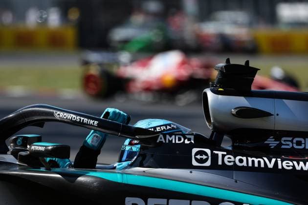 F1 - CANADIAN GRAND PRIX 2025 63 RUSSELL George (gbr), Mercedes AMG F1 Team W16, action during the Formula 1 Pirelli Grand Prix du Canada 2025, 10th round of the 2025 FIA Formula One World Championship, WM, Weltmeisterschaft from June 14 to 16, 2025 on the Circuit Gilles Villeneuve, in MontrÃ al, Canada - MontrCanada  Copyright: xFLORENTxGOODENx