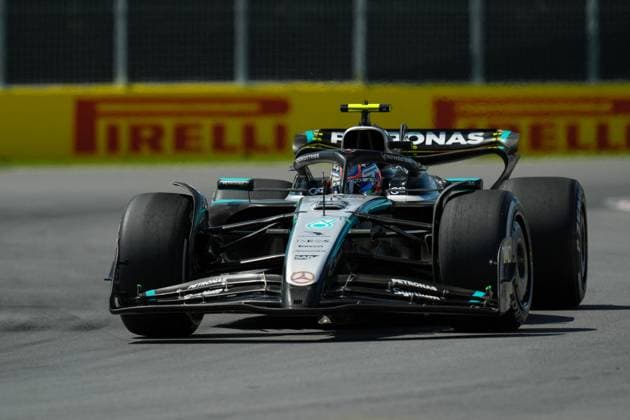MOTORI - Formula 1 - Pirelli Grand Prix du Canada 2025 Kimi Antonelli (ITA), Mercedes-AMG Petronas F1 Team, 12 during Pirelli Grand Prix du Canada 2025, Formula 1 Championship in Montreal, Canada, June 15 2025 Montreal Canada  Copyright: xIPAxSport ABACAx