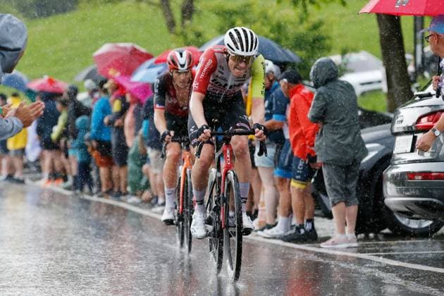 TDS 1 stage Georg Zimmermann GER Team Intermarche Wanty 15 06 2025 Kuessnacht, SWITZERLAND, Tour de Suisse 1 stage Kuessnacht Kuessnacht Georg Zimmermann GER Team Intermarche Wanty on the ascent to Michaelskreuz