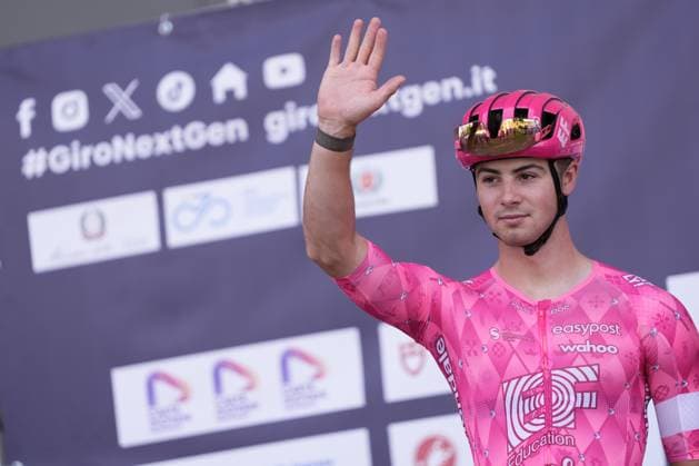 HOBBS Alfred Bruce Noah ( EF EDUCATION - AEVOLO ) during the stage 2 of the Giro Next Gen 2025, Rho Fiera Milano (Mi) - CantÃ¹ (Co), 146 km, Italy - Monday, June 16, 2025. - cycling.  Copyright: xFabioxFerrarix LaPressex