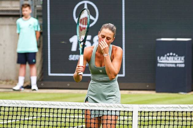 Marta Kostyuk UKR , Berlin Tennis Open by HYLO 2025, Berlin, LTTC Rot Weiß , 16 06 2025, Copyright: xClaudioxGärtnerx