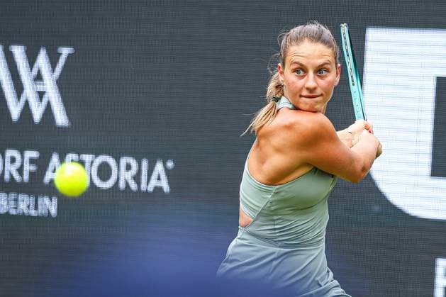 Marta Kostyuk UKR , Berlin Tennis Open by HYLO 2025, Berlin, LTTC Rot Weiß , 16 06 2025, Copyright: xClaudioxGärtnerx