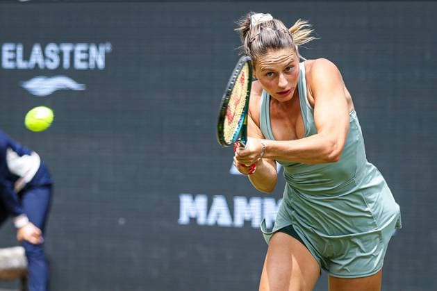Marta Kostyuk UKR , Berlin Tennis Open by HYLO 2025, Berlin, LTTC Rot Weiß , 16 06 2025, Copyright: xClaudioxGärtnerx
