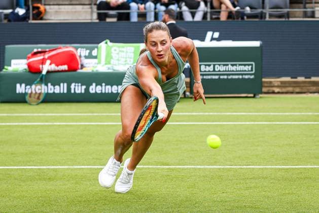 Marta Kostyuk UKR , Berlin Tennis Open by HYLO 2025, Berlin, LTTC Rot Weiß , 16 06 2025, Copyright: xClaudioxGärtnerx