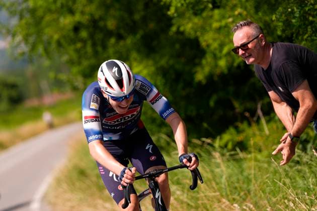 VERVENNE Jonathan ( SOUDAL QUICK-STEP DEVO TEAM) during the stage 2 of the Giro Next Gen 2025, Rho Fiera Milano (Mi) - CantÃ¹ (Co), 146 km, Italy - Monday, June 16, 2025. - cycling.  Copyright: xFabioxFerrarix LaPressex