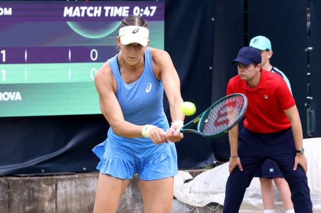 DEU, BerlinTennis Open, 16 06 2025, Rot Weiss Tennisanlage, Berlin, DEU, BerlinTennis Open, in the picture Rebeka Masarova SUI nordphotoxGmbHx xEngler nph00076