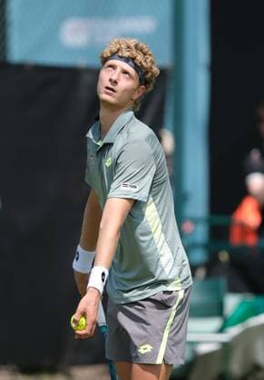 Nottingham Tennis Centre Nottingham, England - June 16th : Martin Landaluce during the first round match in the Lexus Nottingham Tennis Open on June 16th, 2025 in Nottingham, England (Paul Bonser SPP) Copyright: xPaulxBonser SPPx spp-en-PaBo-Lexus Nottingham Open 1262
