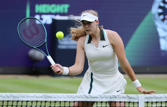 Mirra Andrejeva RUS at the Steffi Graf Stadium Sports venue Overview Sport HYLO Berlin Tennis Open Women 16 06 2025