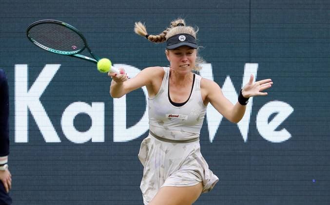 Magdalena Frech POL at Steffi Graf Stadium Sports venue overview Sport HYLO Berlin Tennis Open Women 16 06 2025