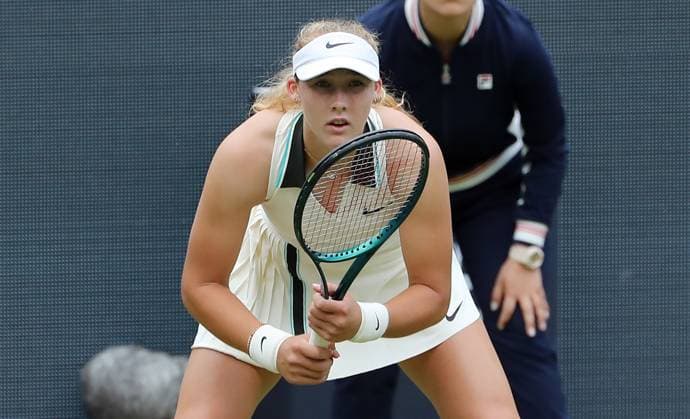 Mirra Andrejeva RUS at the Steffi Graf Stadium Sports venue Overview Sport HYLO Berlin Tennis Open Women 16 06 2025