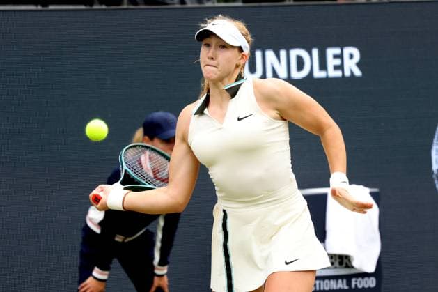 DEU, BerlinTennis Open, 16 06 2025, Rot Weiss Tennisanlage, Berlin, DEU, BerlinTennis Open, in the picture Mirra Andreeva nordphotoxGmbHx xEngler nph00076