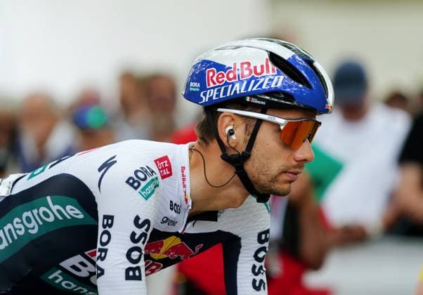 16 06 2025 Switzerland Tour de Suisse Men 2025 2 Stage Aarau Schwarzee Image Matteo Sobrero ITA Team Red Bull Bora Hansgrohe Action Single image
