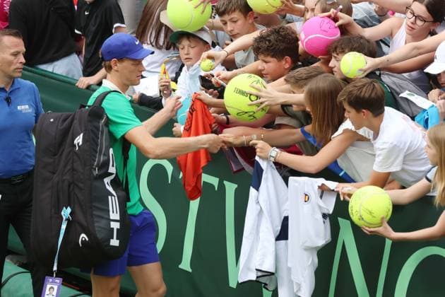 Tennis COURT WORTMANN OPEN, Jannik Sinner (ITA), Halle, Germany, June 16, 2025. Photo Felice Calabro  Copyright: xFelicexCalabro x xipa-agency.netx xFELICExCALABRO x 0822340497st