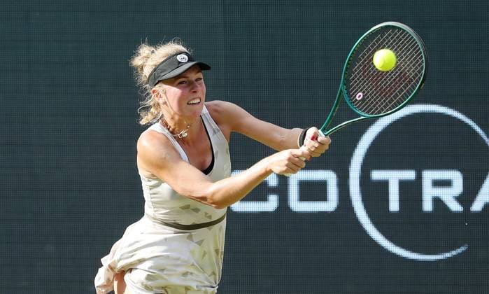 Magdalena Frech POL at Steffi Graf Stadium Sport HYLO Berlin Tennis Open Ladies 16 06 2025
