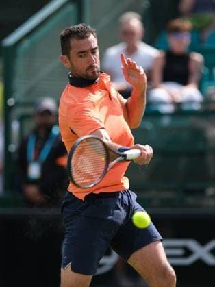 Nottingham Tennis Centre Nottingham, England - June 16th : Marin Cilic during the first round match in the Lexus Nottingham Tennis Open on June 16th, 2025 in Nottingham, England (Paul Bonser SPP) Copyright: xPaulxBonser SPPx spp-en-PaBo-Lexus Nottingham Open 2502