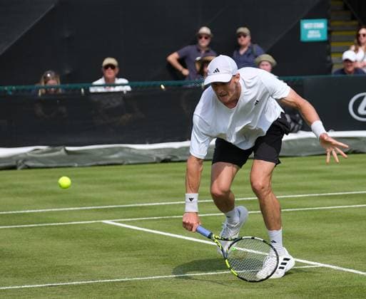Nottingham Tennis Centre Nottingham, England - June 16th : Jan Choinski during the first round match in the Lexus Nottingham Tennis Open on June 16th, 2025 in Nottingham, England (Paul Bonser SPP) Copyright: xPaulxBonser SPPx spp-en-PaBo-Lexus Nottingham Open 2507
