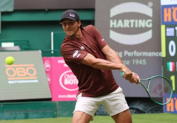 Tennis TERRA WORTMANN OPEN, Luciano Darderi (ITA), Halle, Germany, June 16, 2025. Photo Felice Calabro  Copyright: xFelicexCalabro x xipa-agency.netx xFELICExCALABRO x 0822341637st