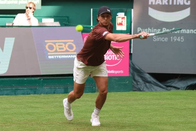 Tennis TERRA WORTMANN OPEN, Luciano Darderi (ITA), Halle, Germany, June 16, 2025. Photo Felice Calabro  Copyright: xFelicexCalabro x xipa-agency.netx xFELICExCALABRO x 0822341640st