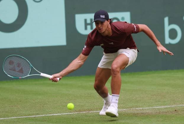 Tennis TERRA WORTMANN OPEN, Luciano Darderi (ITA), Halle, Germany, June 16, 2025. Photo Felice Calabro  Copyright: xFelicexCalabro x xipa-agency.netx xFELICExCALABRO x 0822341646st