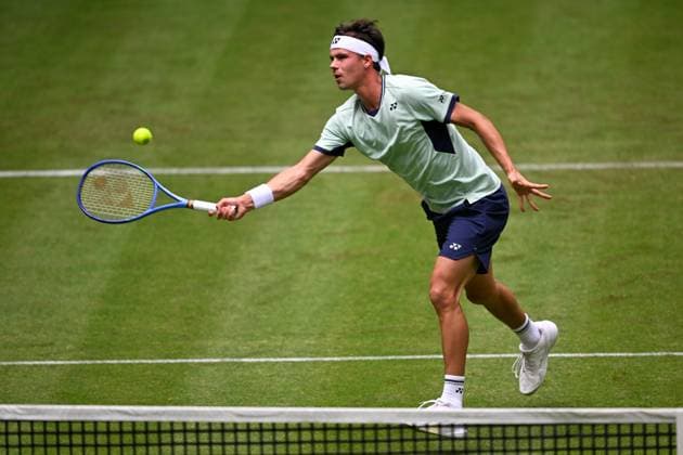 Halle, OWL Arena, 16 06 25, GER, Men, Tennis, Terra Wortmann Open 2025, 1 Main Round Picture Daniel ALTMAIER Germany North Rhine-Westphalia Germany