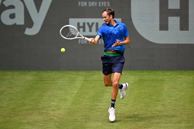 Halle, OWL Arena, 16 06 25, GER, Men, Tennis, Terra Wortmann Open 2025, 1 Main Round Picture Daniil MEDVEDEV North Rhine-Westphalia Germany