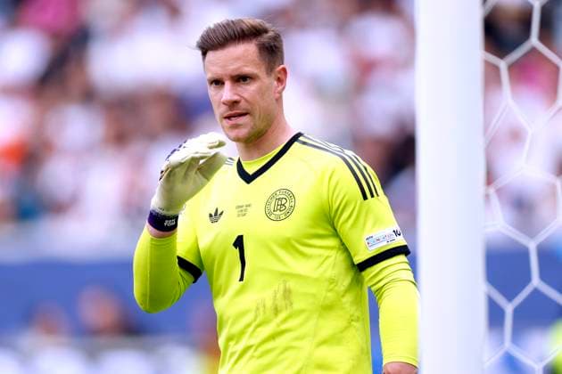 TER STEGEN Marc Andre Goalkeeper Team Germany UEFA Nations League Finals Match for 3rd place Germany France 0 2 on 08 06 2025 in Stuttgart Copyright: xLacixPerenyix