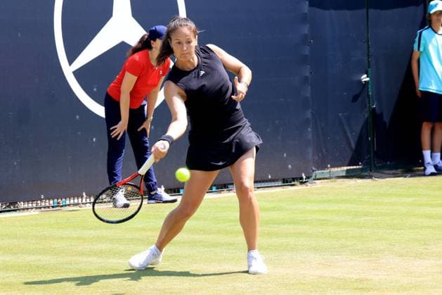 DEU, Berlin Tennis Open, 17 06 2025, Rot Weiss Tennisanlage, Steffi Graf Stadium, Berlin, DEU, Berlin Tennis Open, in the picture Daria Kasatkina ASU nordphotoxGmbHx xEngler nph00076