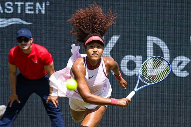 Naomi Osaka JPN , Berlin Tennis Open by HYLO 2025, Berlin, LTTC Rot Weiß , 17 06 2025, Copyright: xClaudioxGärtnerx